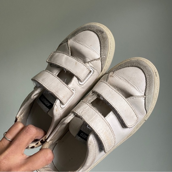 Axel Arigato Clean 90 Triple Animal Sneakers kids size 12 straps - Picture 7 of 10